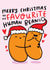 Funny Christmas Card - Favourite Human Bean created by Arrow Gift Co