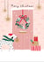 Pretty Christmas Door Card created by Helen Mackay 
