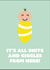 New Baby Card - It's All Shits And Giggles - Gender Neutral created by SideHustleVibes