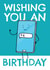 Funny Birthday Card - Dad - Text Message created by AbiGoLucky