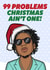 Funny Celebrity Jay Christmas Card For Rap Hip Hop Music Fans created by HollerPop