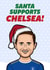 Funny Chelsea Christmas Card For Football Fan Boyfriend created by HollerPop
