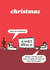 Funny Christmas Kings Speech Card - The Crown Spin Off created by Modern Toss