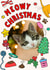 Cute Chritsmas Photo Card - Meowy Christmas - From the Cat created by Lisa Wardle