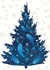 Elegant Christmas - Christmas Tree - ocean created by Annie Wilkinson