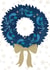 Christmas Holiday Seasonal Marine Life Wreath created by Annie Wilkinson