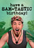 Funny Sam Thompson Birthday Card - I'm a Celebrity created by Mrs Best Paper Co.