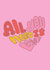 Retro Valentines Card - All You Need Is Love created by The Marmalade Cat