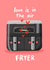 Punny Valentines Air Fryer Card - Love Is In The Air Fryer created by Nicola Watson