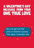 Funny Valentines Day Card - Dominoes - pizza lover created by Pickled Prints