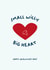 Funny Valentines Card - Small Willy - for someone with a big heart created by PaperJam Print Co.