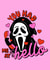 Cute Valentines card - Ghostface - Had me at Hello created by @sophie robbens