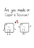 Cute Valentine Card - Chemistry Pun created by Quirky Doodles