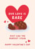 Cute Valentine's Card - Steak Pun created by Fliss Muir