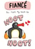Cute Valentines Card - Pingu Noot Noot - Fiance created by Bishop, Please!