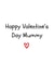 Cute Valentine’s Day Card - For Mummy - From the Kids created by Amy (Hedgecards)