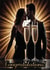 Stylish Congratulations Engagement Couple Champagne Flutes Luxury Aesthetic created by Athena Dee Designs