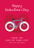 Funny Valentine's Day Card - Bike - Love Of Your Life created by The Cake Thief