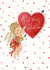 Traditional Valentine's Card - Cupid created by Love Lucy Illustration