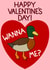 Funny Valentine’s Day Card - Wanna Duck Me? created by Doris Dishcloth