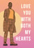 Doctor Who Love Card - Love You With Both My Hearts - Ncuti Gatwa created by Bonne Nouvelle