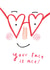 Funny Valentine's Card - Your Face Is Ace created by Bow & Bell