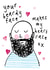 Funny Valentine's Anniversary Card - Your Beardy Face created by Bow & Bell