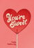 Retro Lollipop Valentine's Day - You're Sweet - created by Kasia Cards
