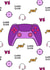 Girl gamer created by Lady Luck Draws
