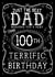 Jack Daniels Whiskey Birthday Card - Dad -100th created by  la la la     Designs