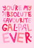 Favourite Gal Pal Ever - Galentine Card - Valentine for a Pal - Forever Friends created by Ludicrous Prints