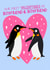 First Valentine's as Boyfriend and Boyfriend - New Love - Penguin's - Hearts created by Ludicrous Prints