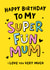 Cute Birthday Card - My Super Fun Mum created by Macie Dot Doodles