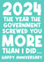 Funny Anniversary Card - Government Screwed created by Sean David Cards