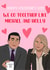 Cute Office Themed Valentines card - Michael & Holly created by Bethany Draws Things