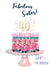 Pretty 40th birthday card - Sister created by Katie Phythian Design