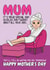 Funny Mother's Day Card - Relax Mum Your Jobs Will Still Be There Tomorrow created by @Cupsie's Creations