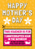 Funny Mother's Day Voucher Card - Uninterrupted Bathroom Time created by AbiGoLucky