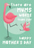 Funny Mother's Day Card - Flamingo Mum created by AbiGoLucky