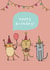 Cute Cat Themed Birthday Card- Party Cats Design created by Heather Buchanan