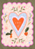 Love Heart Card created by Martha Ratcliff Illustration
