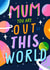 Out of this World Mother's Day Card - Planets and Stars created by URGHH Card Co.
