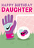 Happy Birthday Daughter - Football Card - Football Mad created by Gem Draws Stuff