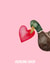 Funny Valentine's Day/Anniversary/love Card - Peeking Duck created by The Marmalade Cat