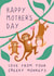 Cute Monkeys Mother’s Day card - from the kids created by Painted Parasol Studio