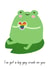 cute and funny valentines day for your frog-loving lgbt significant other created by Let's Celebrate