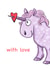 Love unicorn created by Maria Myrkina