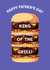 Classic Father's Day Card - King of the Grill! created by Folio | Ian Owen