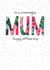 Cute  Happy Mother's Day Card - To a Wonderful Mum created by The Boy and the Bear