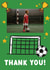 Cute Thank You Card - Football created by Summer Lane Studio